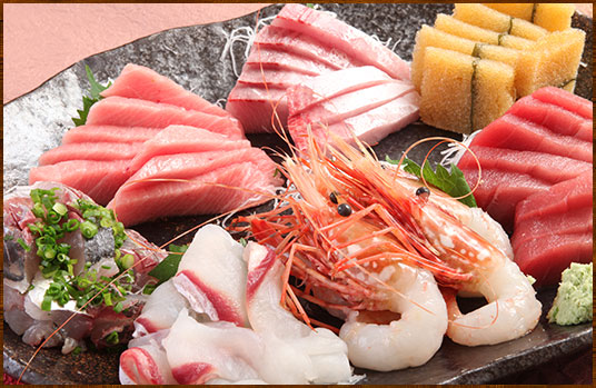 刺身盛り合わせ