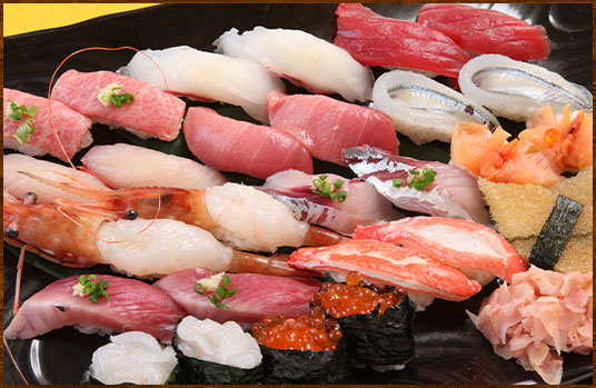 握り盛り合わせ